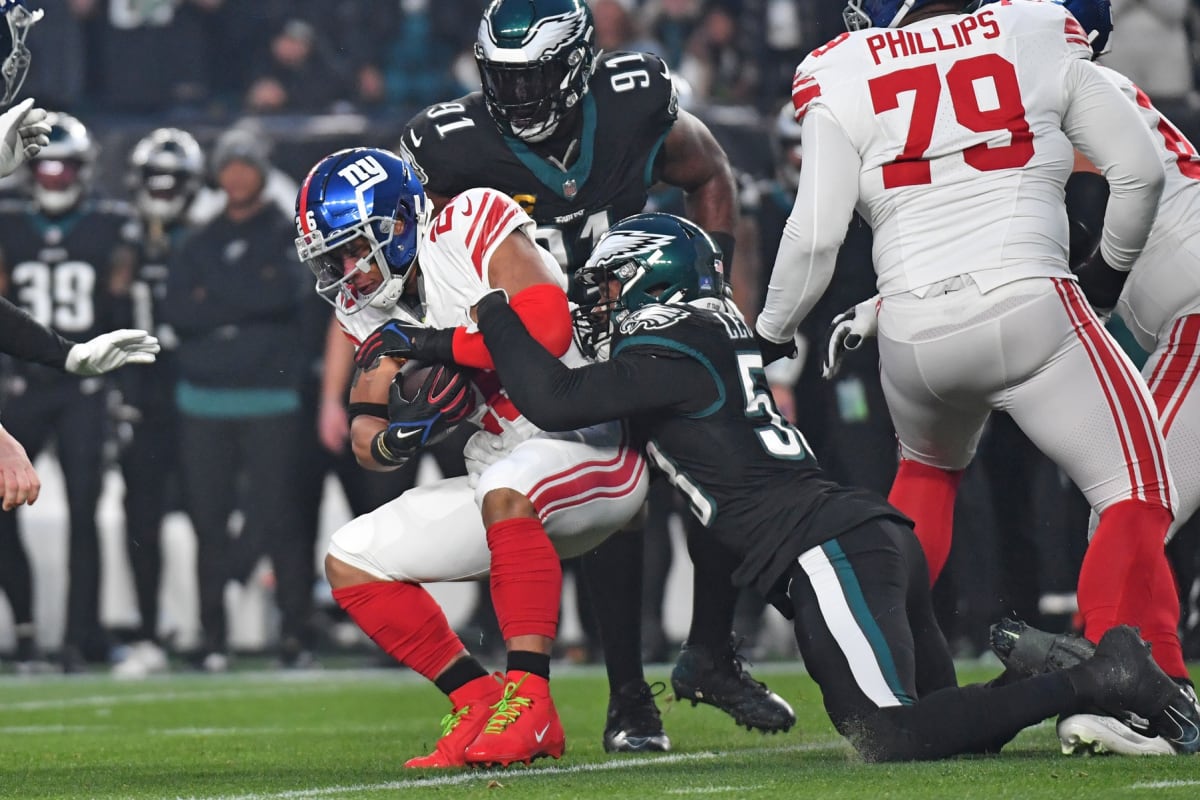 Eagles Dominate Giants 203 at Halftime on Christmas Day BVM Sports
