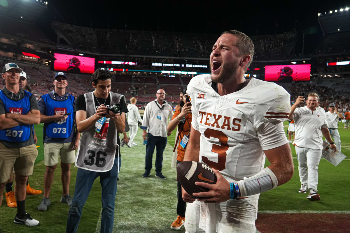 Quinn Ewers Leads Texas Longhorns With Tremendous Improvement To The ...