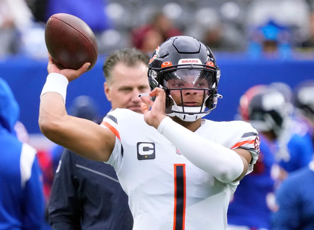 Chicago Bears The Dynamic Duo Of Justin Fields And Coach Matt Eberflus