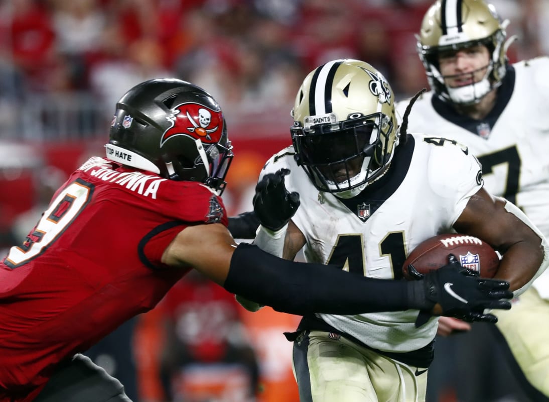 Saints Running Game vs. Buccaneers Run Defense