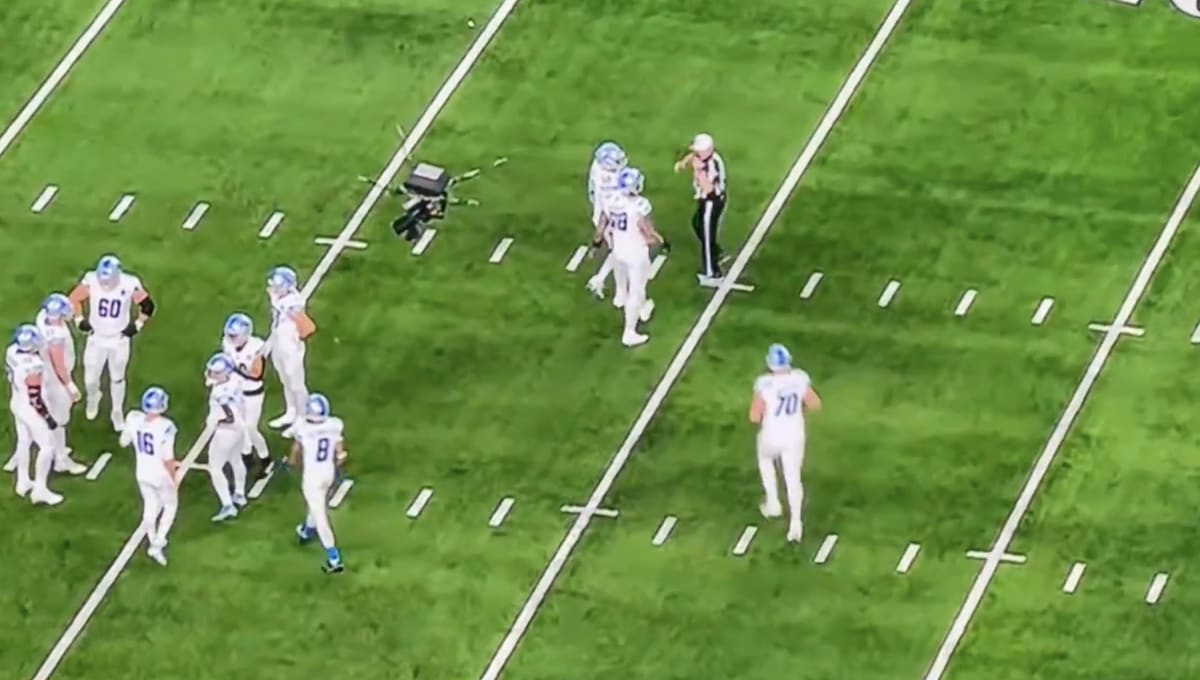 Joe Buck, Troy Aikman Perfectly Broke Down Video That Seemed to Show Lions’ Taylor Decker Reporting to Ref