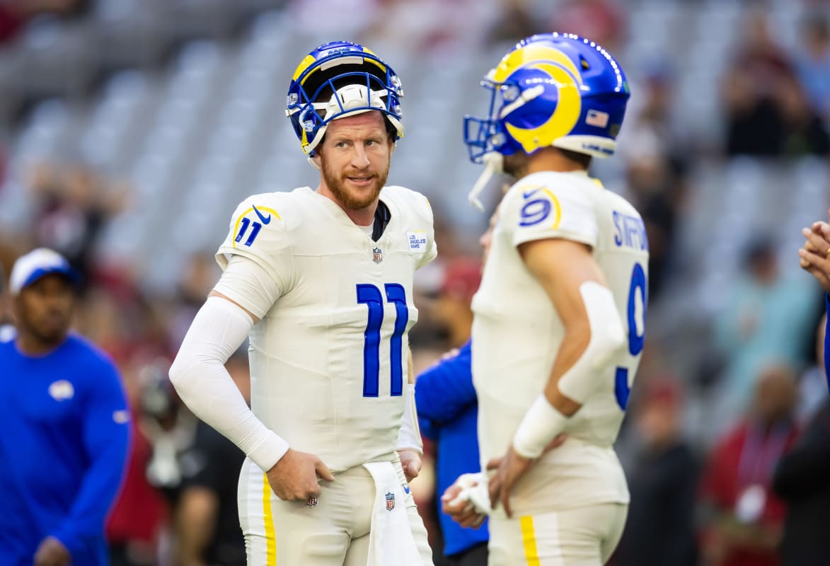 Carson Wentz Set To Make First Start For Los Angeles Rams In Week 18 ...