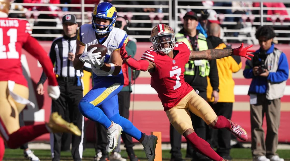 Rams’ Puka Nacua Shared an Adorable Moment With His Mom After Making NFL History