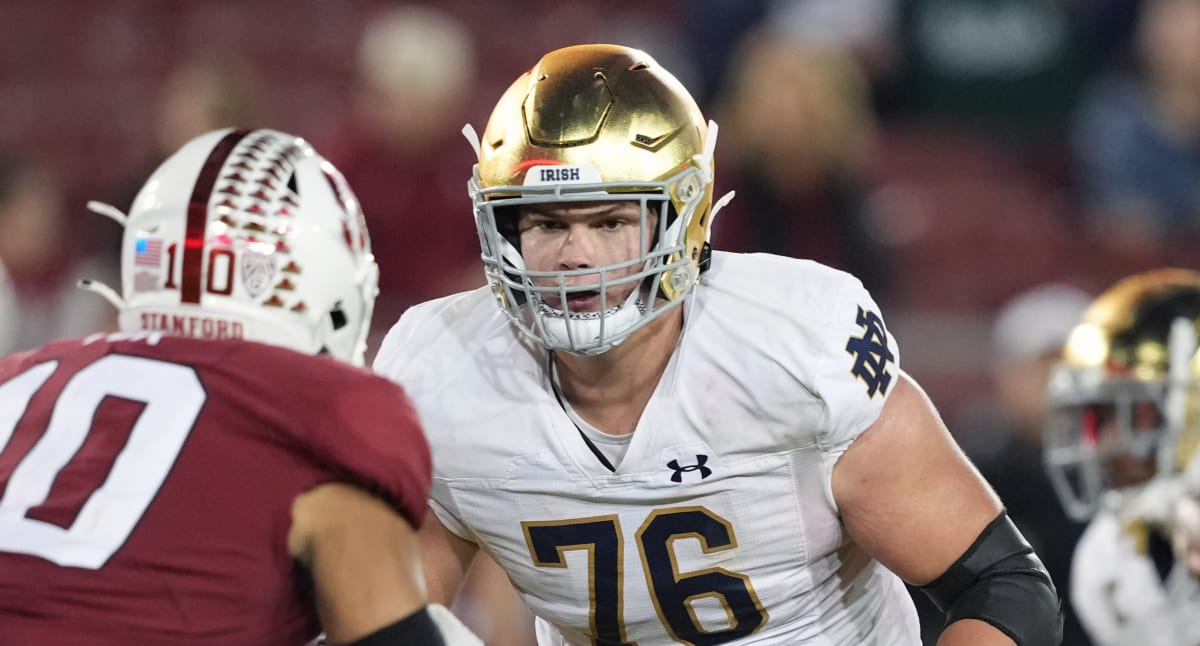 Tennessee Titans Target Notre Dame Offensive Tackle Joe Alt in 2024 NFL