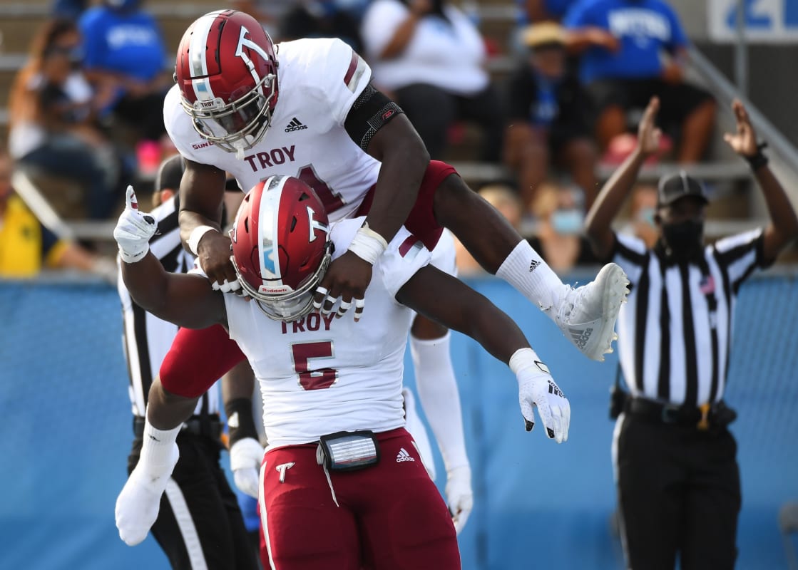 New York Giants Potential Draft Prospect Javon Solomon, Troy College