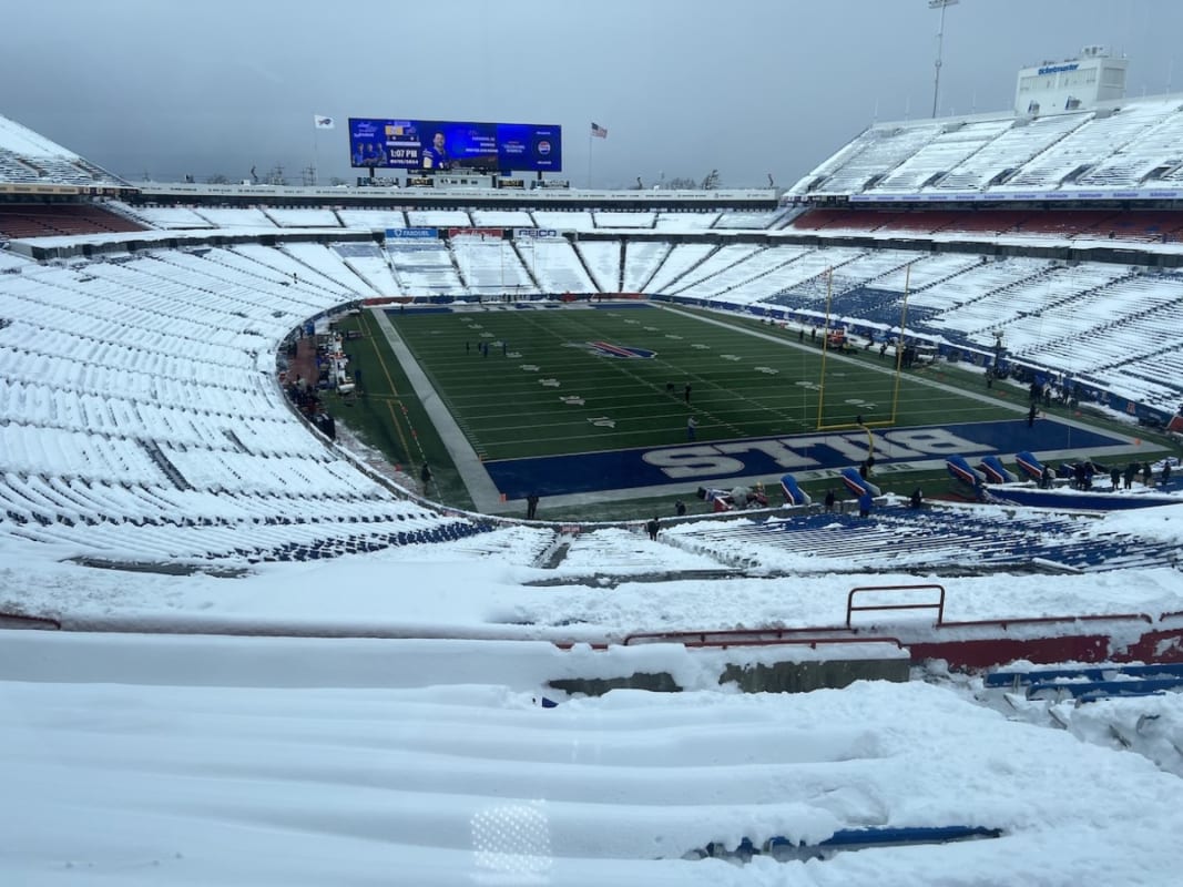 Steelers Weather Update: Bills Stadium Covered in Snow