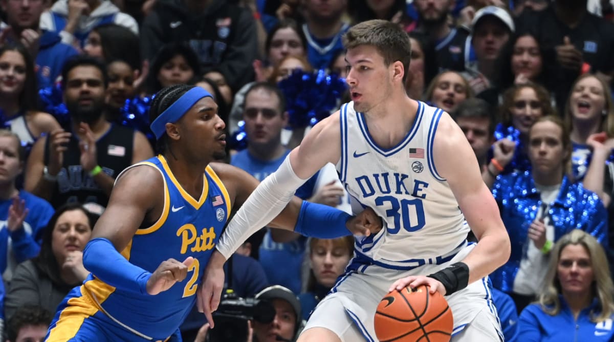 Duke’s Kyle Filipowski Rips Pitt for ‘Really Disrespectful’ Upset Celebration