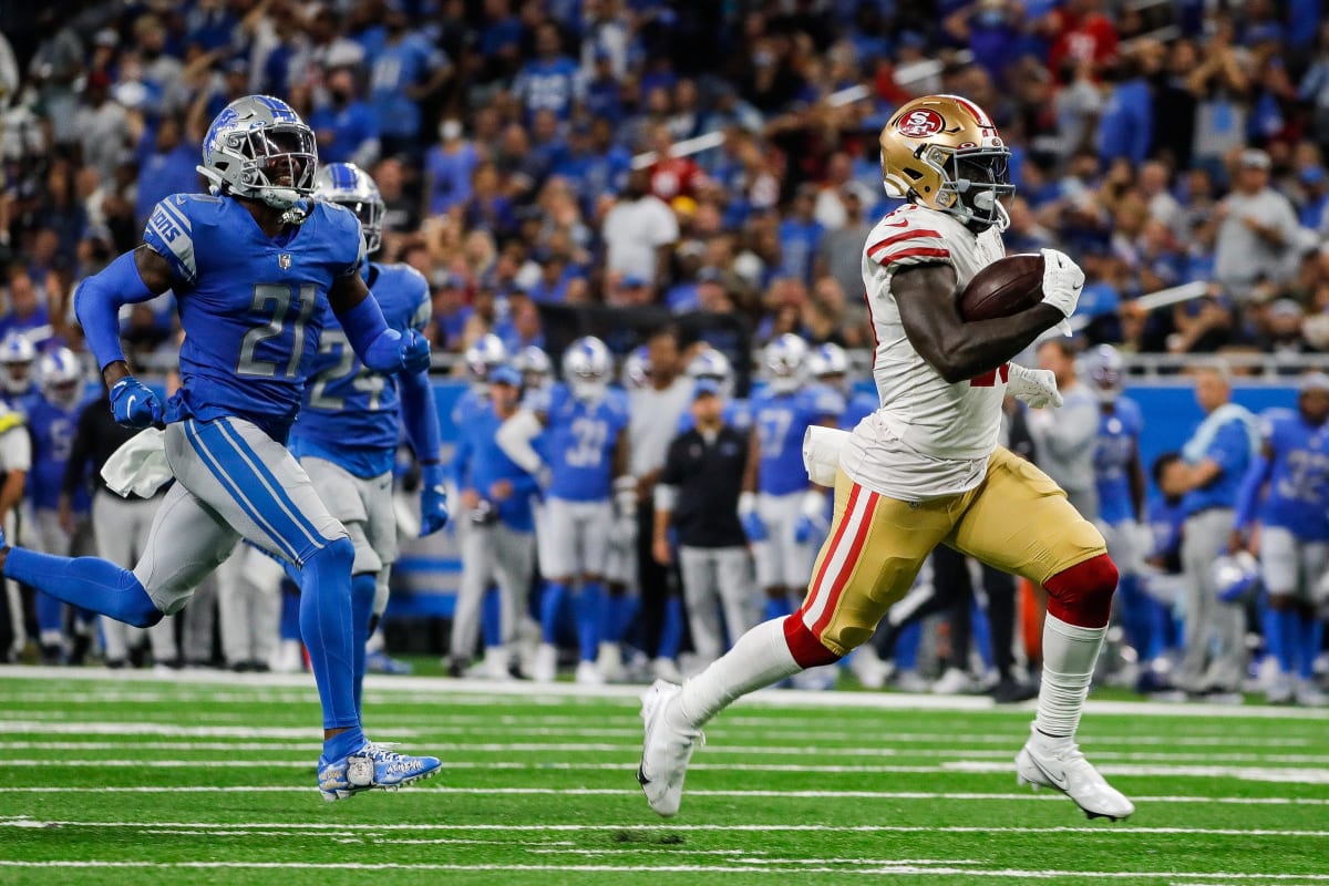 The 49ers are 7-Point Favorites to Beat the Lions