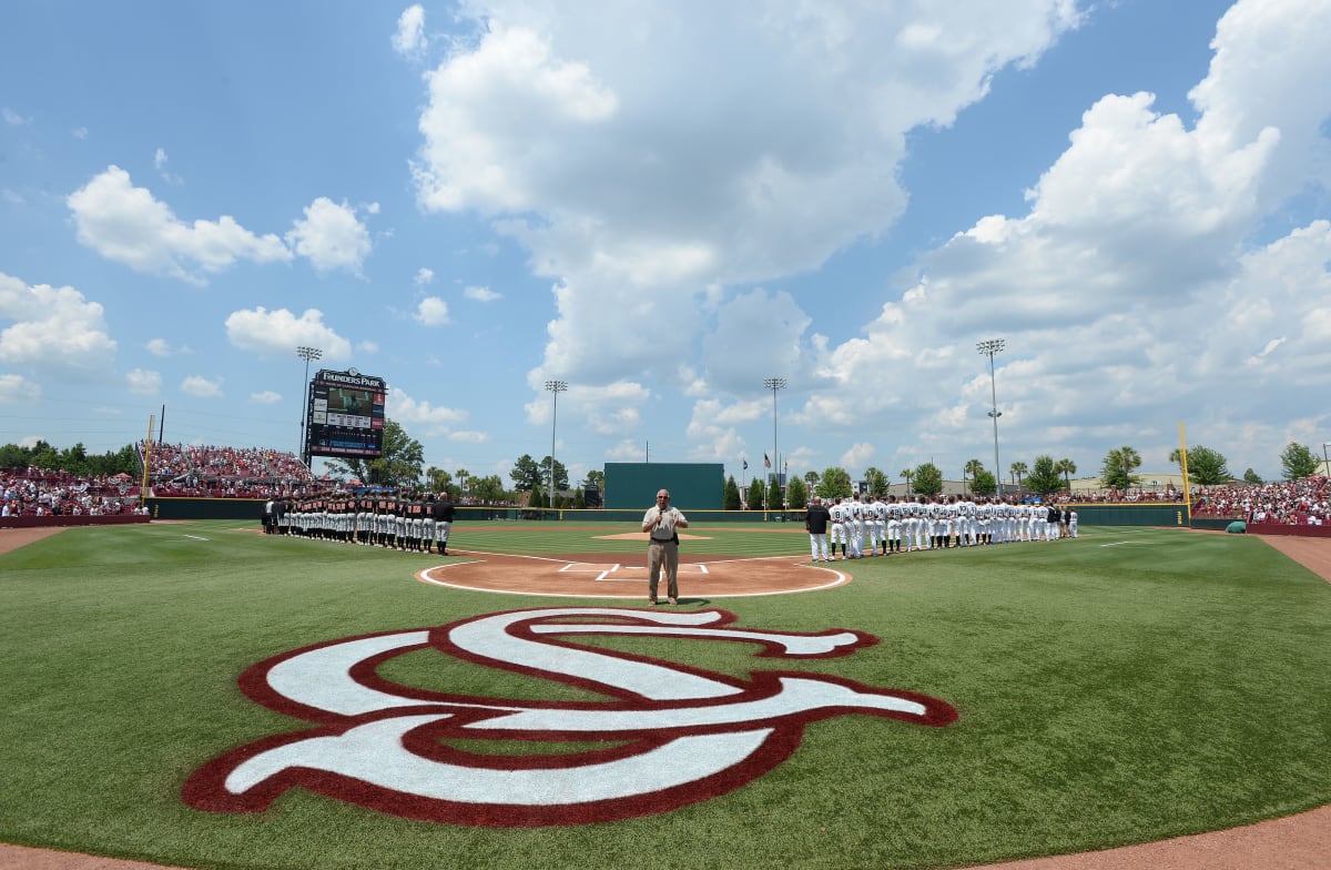 South Carolina Gamecocks Baseball Head Coach, Mark Kingston, Looks