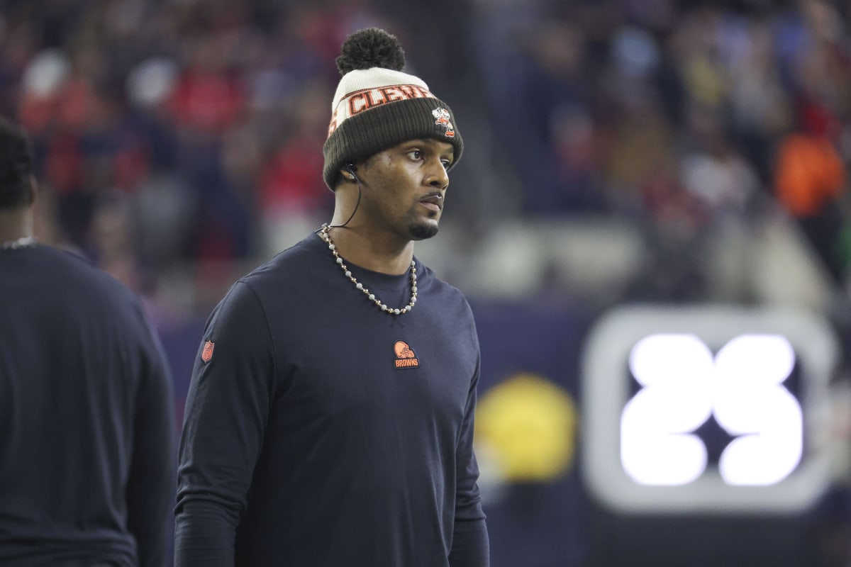 Browns’ Deshaun Watson Makes Public Free-Agent Pitch to Bengals WR Tee Higgins