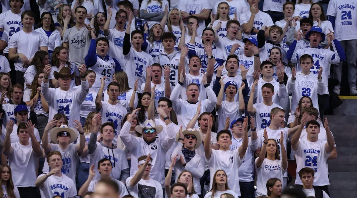BYU Students Asked to Remove T-Shirts That Read ’Horns Down’ vs. Texas