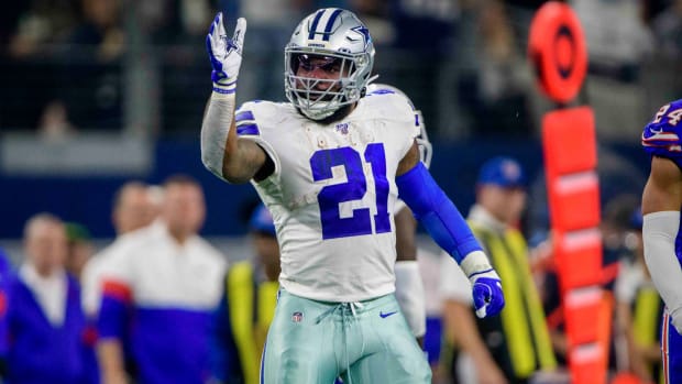 Watch: Cowboys equipment crew gets helmets, uniforms ready for