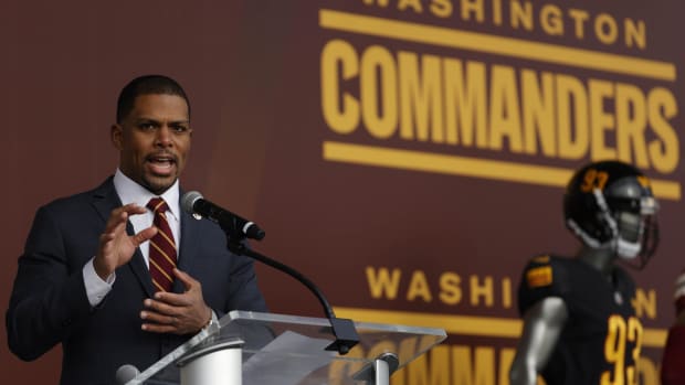 Jason Wright confirms Washington Commanders will not go back to 'Redskins'  team name