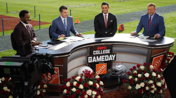 Personalities Pull Up for ESPN's College GameDay Built by The Home