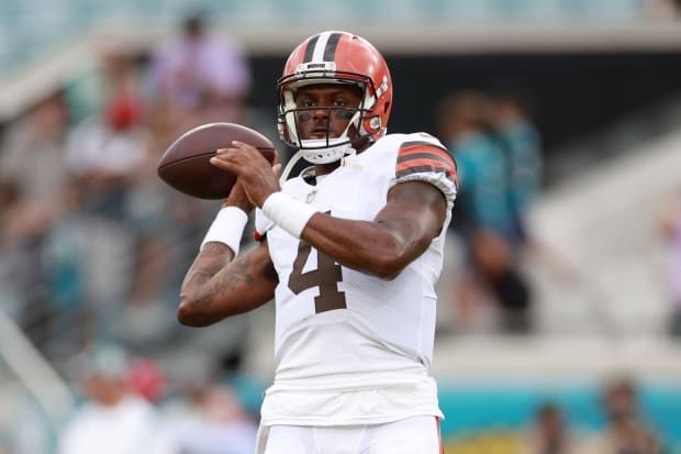 Browns said Deshaun Watson was medically cleared to play