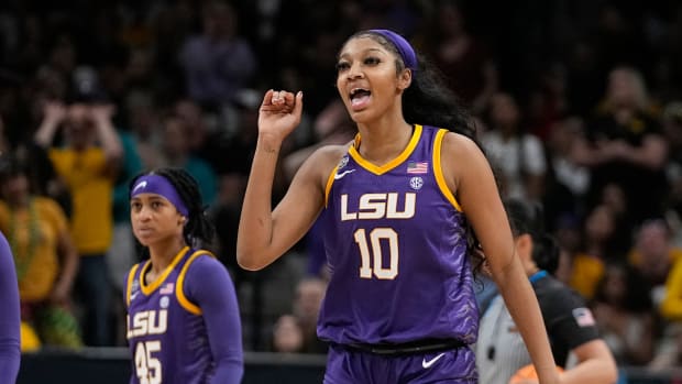 LSU's Angel Reese, Alexis Morris channel Joe Burrow after title win