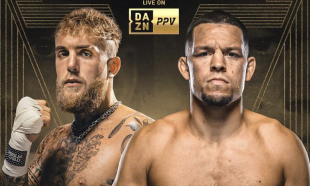 Jake Paul vs. Nate Diaz Betting Picks and Odds