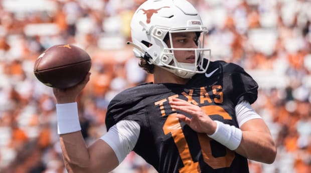 Eli Manning Shares Thoughts on Nephew Arch's Rough Outing at Texas Spring  Game