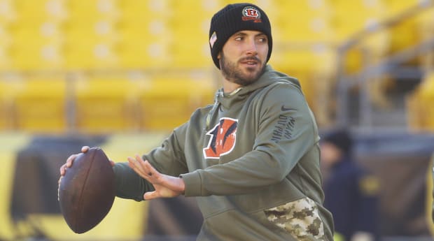 Brandon Allen brings a veteran presence to the Bengals quarterback room.