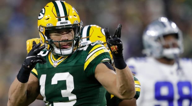 Green Bay Packers top receiver Allen Lazard returns to practice