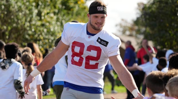 See it: New York Giants' Daniel Bellinger looks jacked entering Year 2