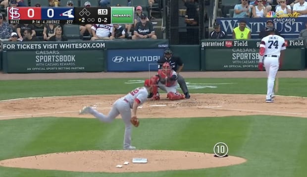 White Sox Slugger Eloy Jimenez Had the Funniest Strikeout of the MLB Season