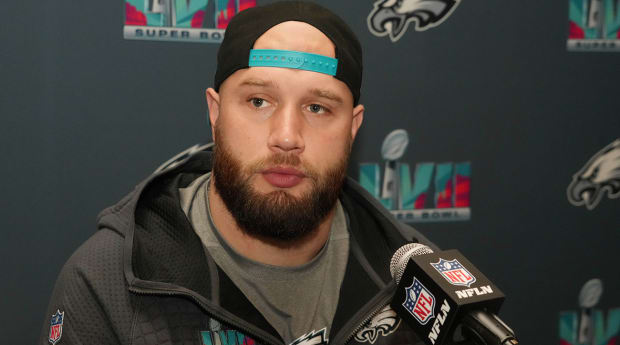 ESPN] How Eagles OT Lane Johnson found his happiness after nearly