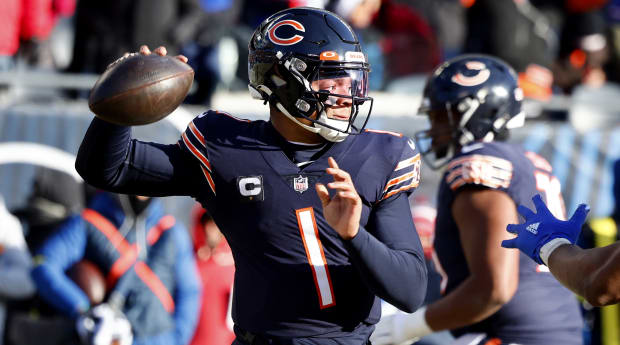 Chicago Bears: Michael Vick on QB Justin Fields breaking his record