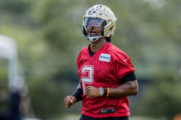 Saints: Jameis Winston Is 'Ready To Uplift' Derek Carr; Still 'One of Those 32' Starters