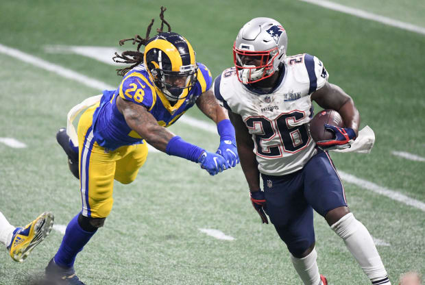 This time, Rams are glad that Sony Michel is in the Super Bowl