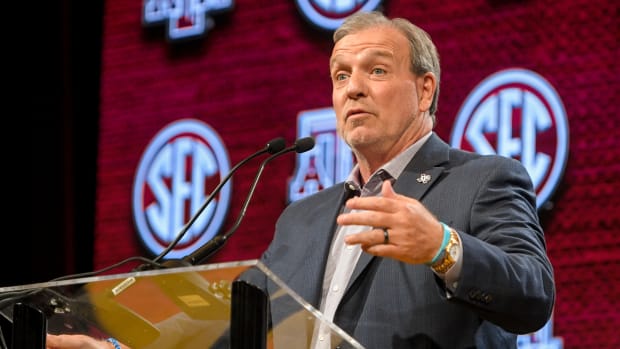 College Football Fans Roast Jimbo Fisher For Comments On Conference 