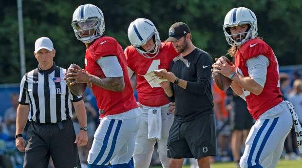 Colts QB Gardner Minshew prepares for possible start against