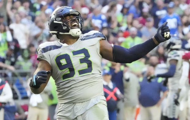 Seattle Seahawks Bring Back Royal Blue Throwback Uniforms as Wolf Grey  Jerseys Retire - BVM Sports