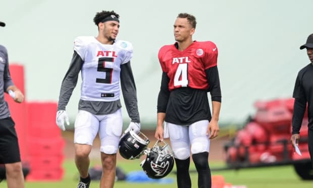 Video: Falcons' Drake London on the start of training camp