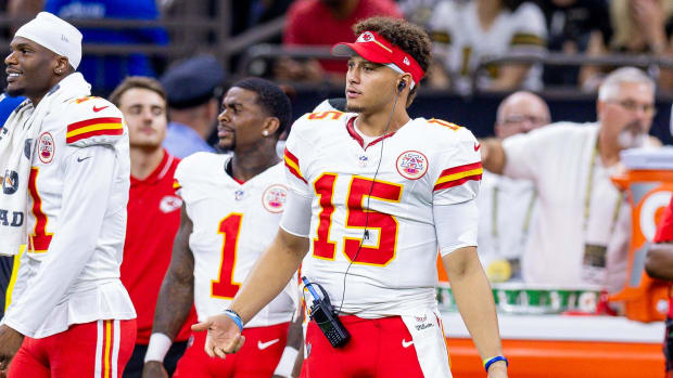 Chiefs to play Patrick Mahomes and other starters for first half
