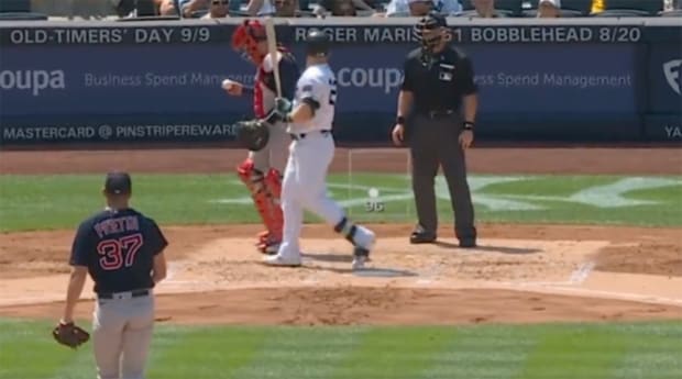 I can get used to watching Harrison Bader in c yankees gear near me enter  field