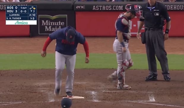 Red Sox manager Alex Cora ejected in third inning of Saturday's