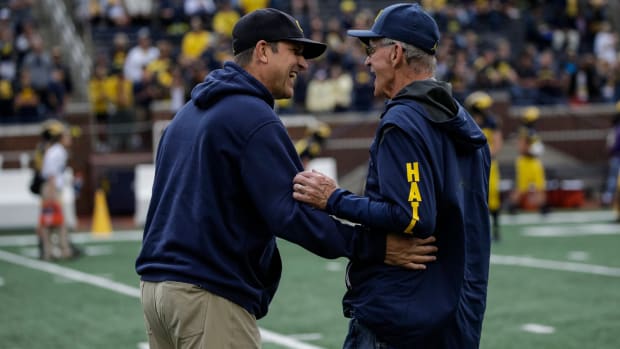 Jim Harbaugh is a fan of the   TV CFB viewing experience