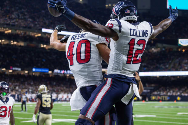 What time is the Houston Texans vs. New Orleans Saints game