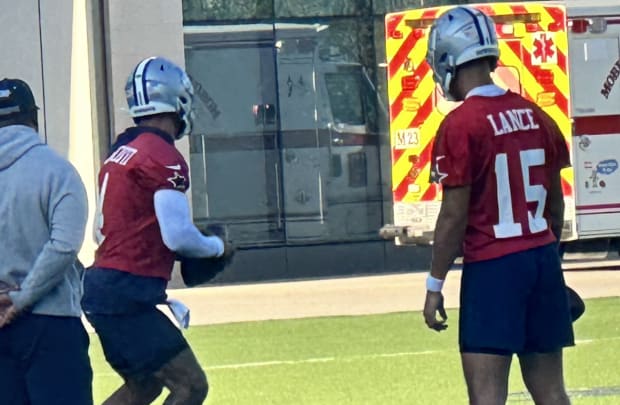 New Cowboys QB Trey Lance: Prescott 'welcomed me with open arms'