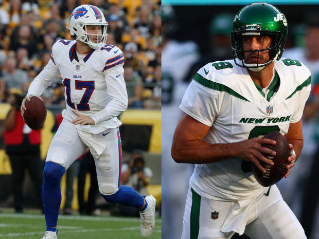 Josh Allen & Aaron Rodgers face off in the most anticipated