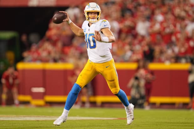 What are Chargers QB Justin Herbert's odds to win NFL MVP in 2023?