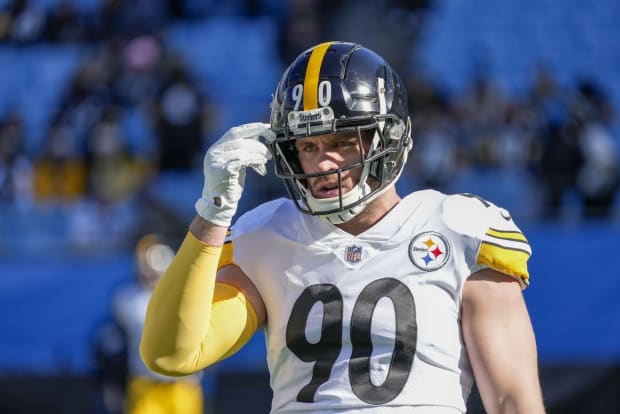 Steelers news: Mike Tomlin's inspiring reaction to TJ Watt's Defensive  Player of the Year award win