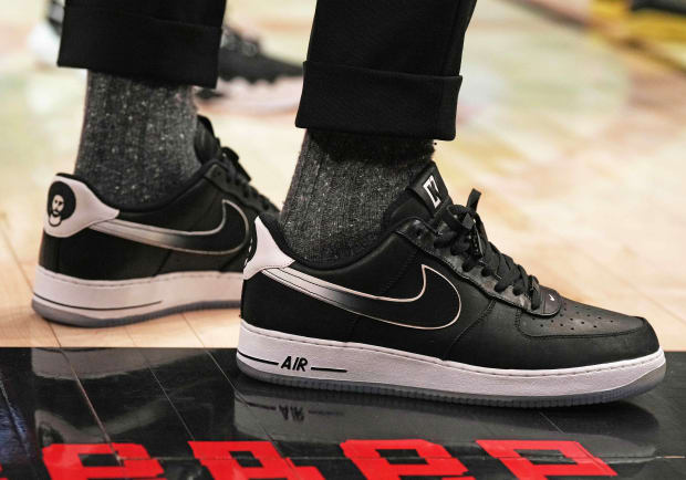 LeBron James Wears Nike Air Force 1 Low 'Colin Kaepernick