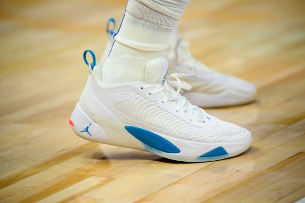 Luka Doncic Wears Jordan Luka 1s at Quai 54 - Sports Illustrated