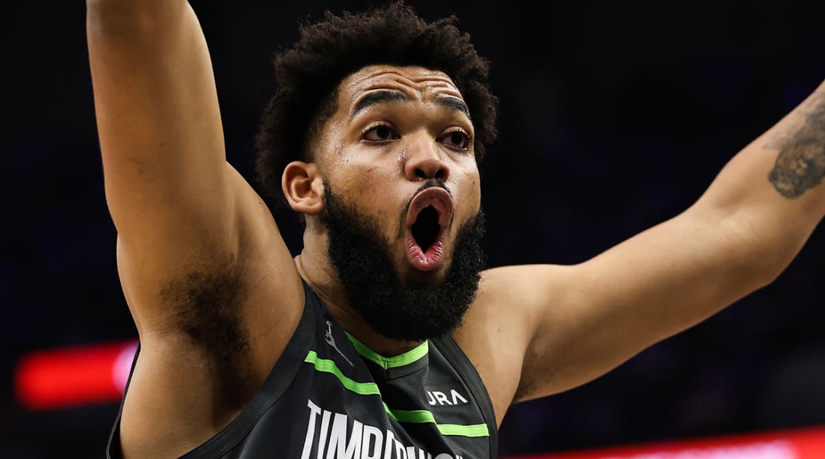 Karl-Anthony Towns viert vierde NBA All-Star-bod met oprechte video