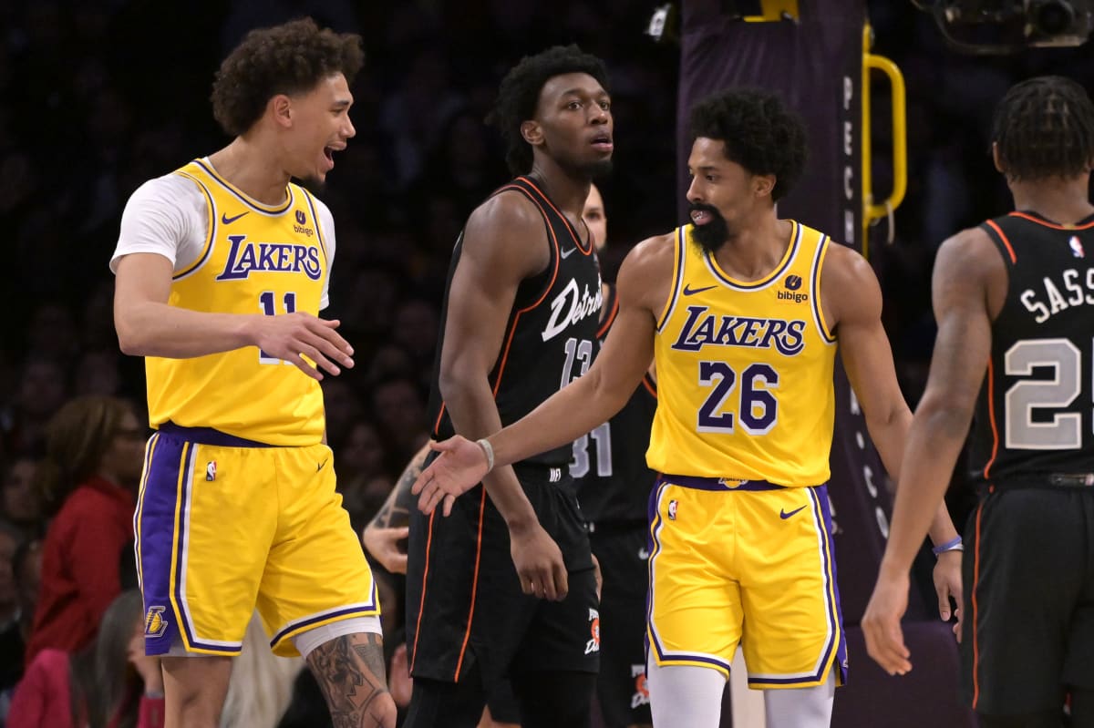 Spencer Dinwiddie's LA Lakers Debut: Stats, LeBron James Influence ...