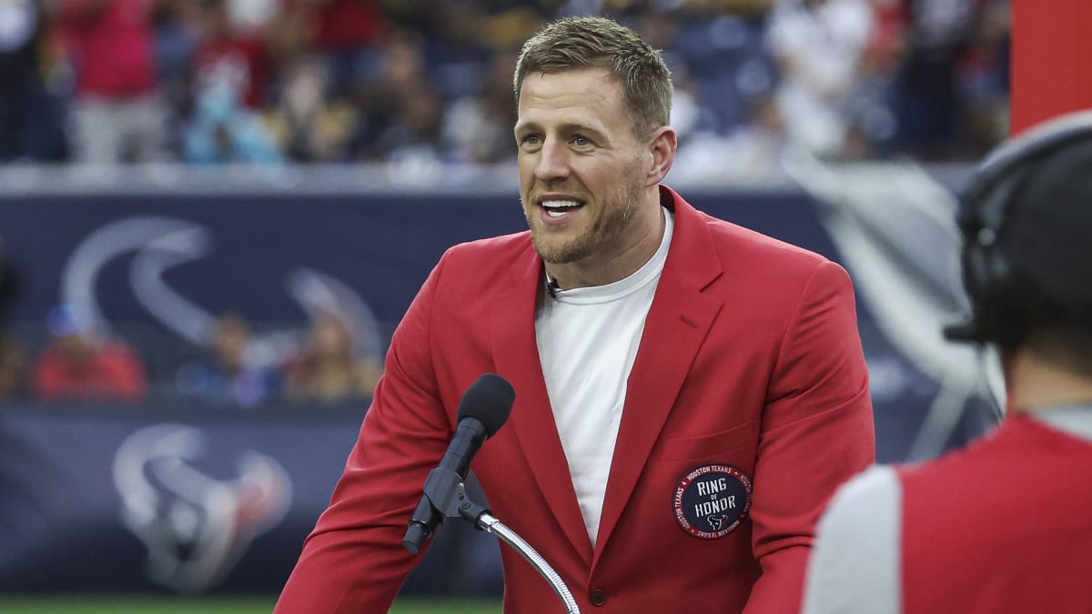 J.J. Watt Makes Demand to Titans Over Oilers Throwback Uniforms