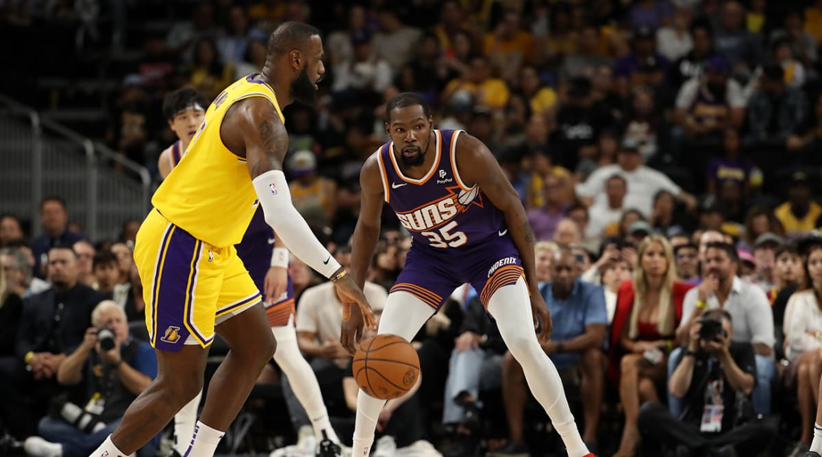 Kevin durant shop lebron james lakers