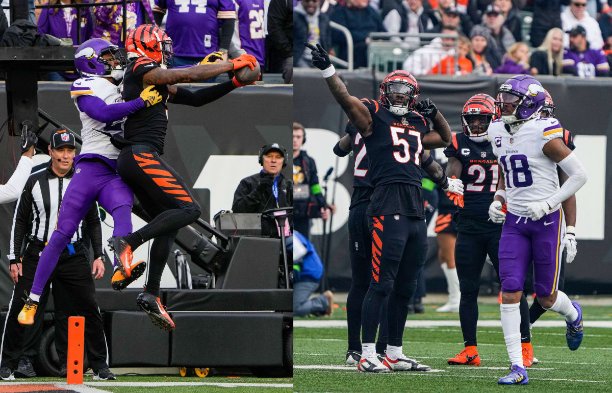 Vikings Vs Bengals Thriller Jefferson Lauds Higgins Post Game